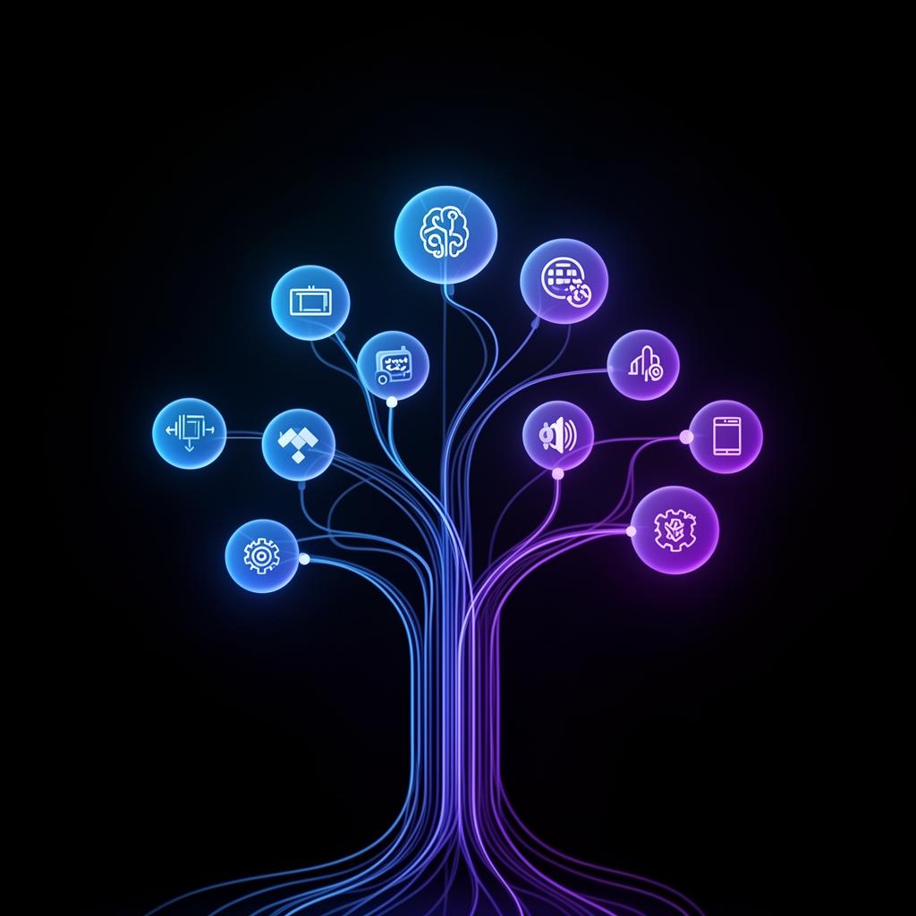 Arbre du workflow d'automatisation GoRankly AI